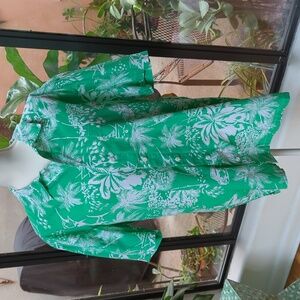 Columbia PFG floral print Hawaiian shirt